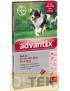 Advantix Spot on 4 pipette Cani da 10 kg a 25 kg