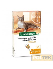 Advantage Spot on 40 Gatti fino 4 kg