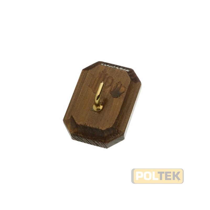 GANCIO LEGNO DECORATO 1 POSTO