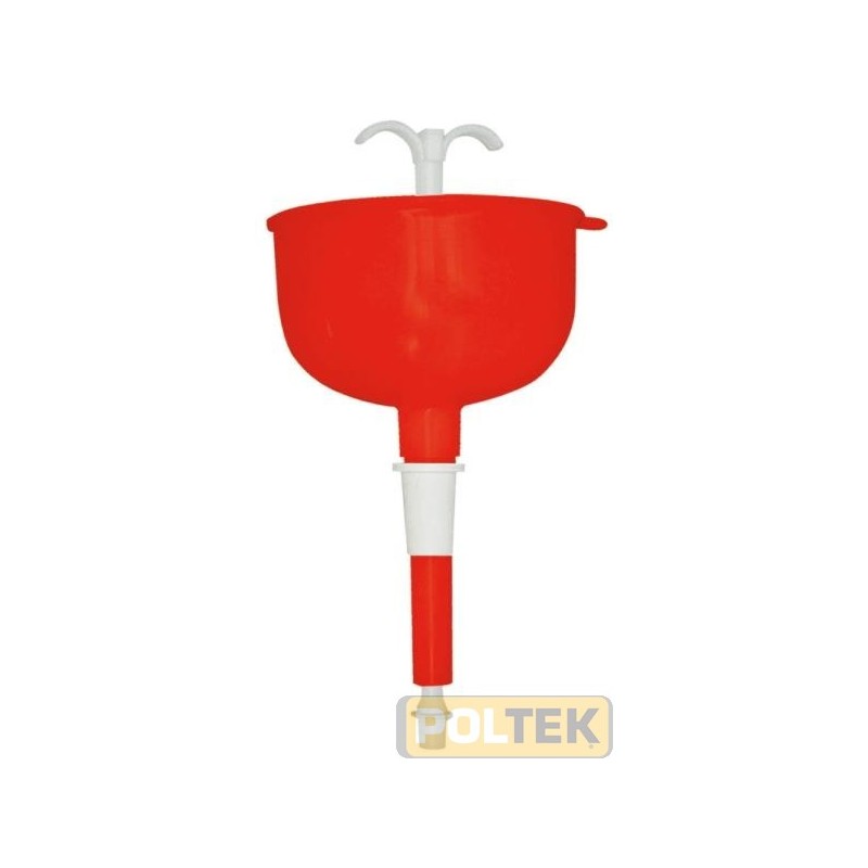 Per un arresto automatico del flusso a bottiglia piena.