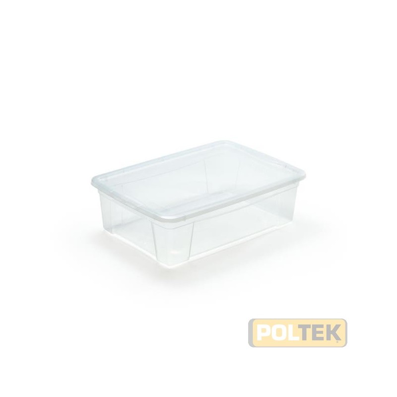 CONTENITORE TRASPARENTE CON COPERCHIO n.6 mm 585x390x170