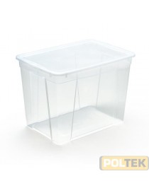 CONTENITORE TRASPARENTE CON COPERCHIO n.8 cm 585x390x410