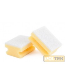 SPUGNA MINERVA TEFLON cm 9,5x6,5x4,5 pz.2