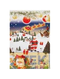 PVC stampato con felpatura in TNT.