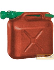 TANICA PLASTICA GDM OMOLOGATA lt 5 BENZINA C/BECCO