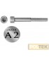 VITE T.C. CAVA ESAG. INOX A2 10x 16