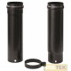 TUBO PORCELLANATO NERO SAVE TELESCOPICO