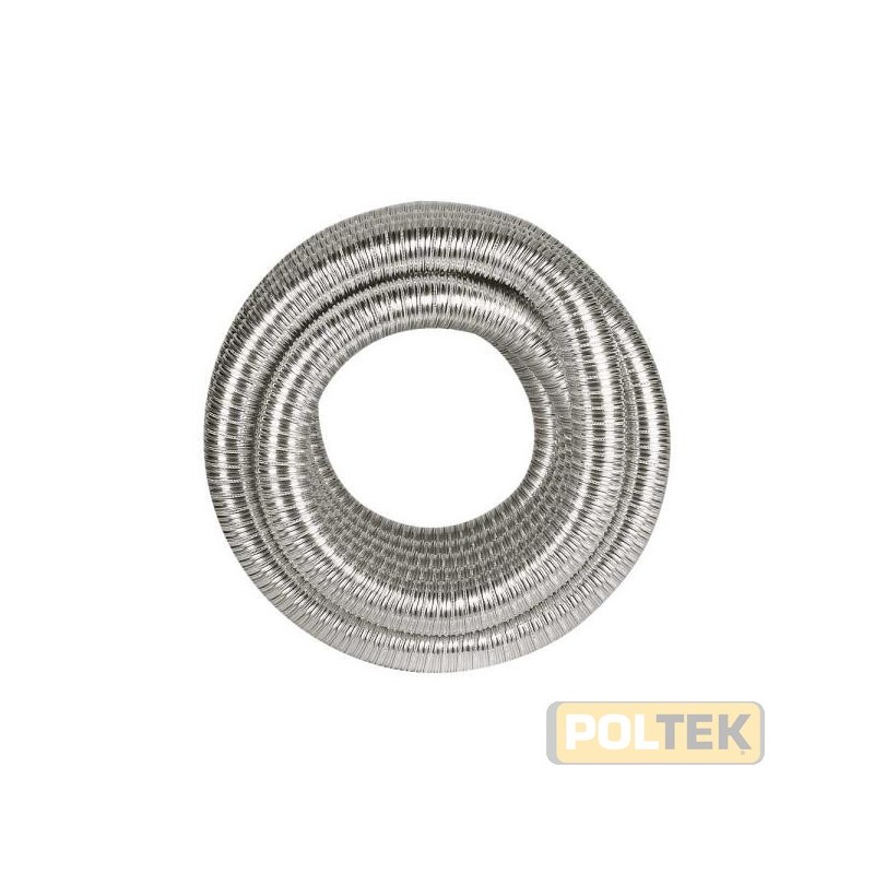 E' un tubo di grande praticità e facilità d'installazione, elimina i gomiti e si adatta alle varie lunghezze che l'installazio