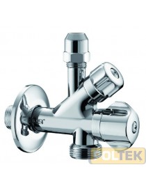 RUBINETTO SOTTOLAVABO COMBINATO 1/2" d. mm 10x3/4"