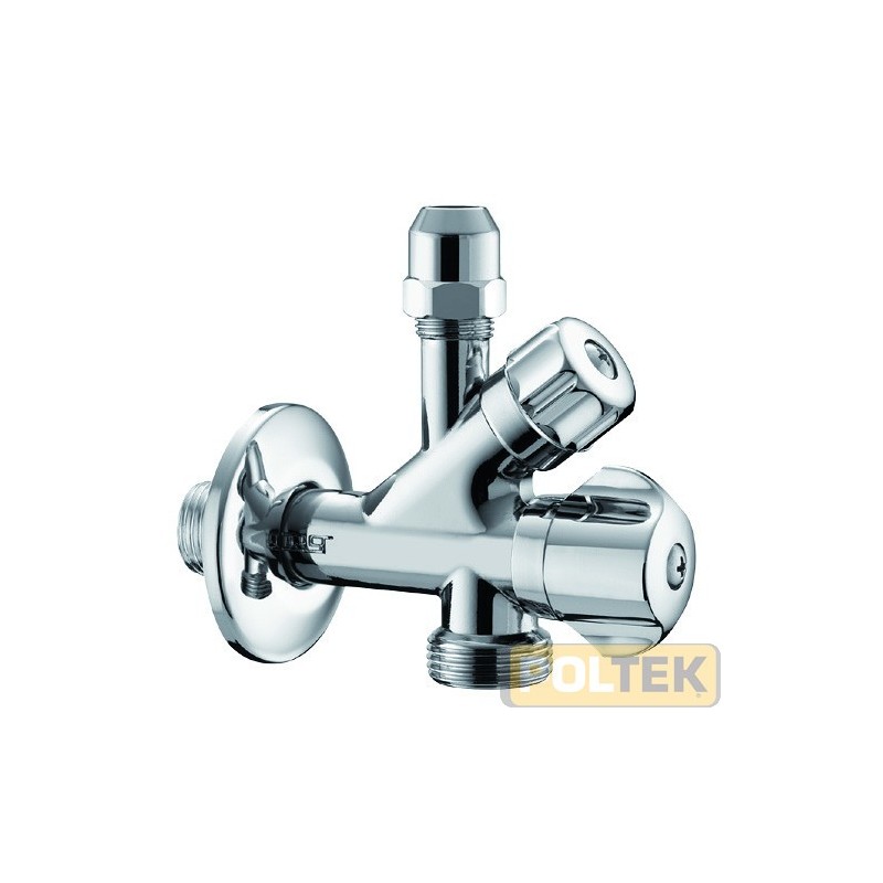 RUBINETTO SOTTOLAVABO COMBINATO 1/2" d. mm 10x3/4"