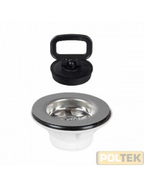 PILETTA PER LAVELLI-BIDET IN CERAMICA 1"1/4 GRIGLIA d.65