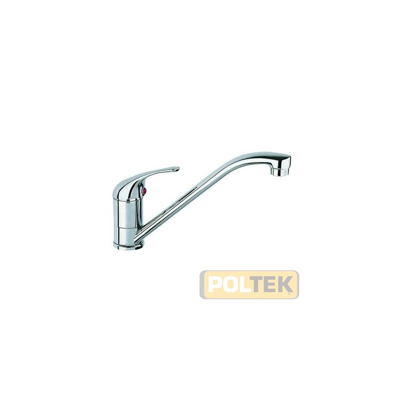 LINEA ASTRA Miscelatore lavello monocomando monoforo. Cartuccia a dischi ceramici ad alta resistenza. Canna girevole ed aeratore