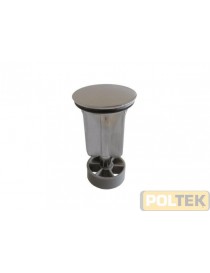 TAPPO OTTONE CROMATO PER SCARICHI AUTOM. 1" d. mm 37