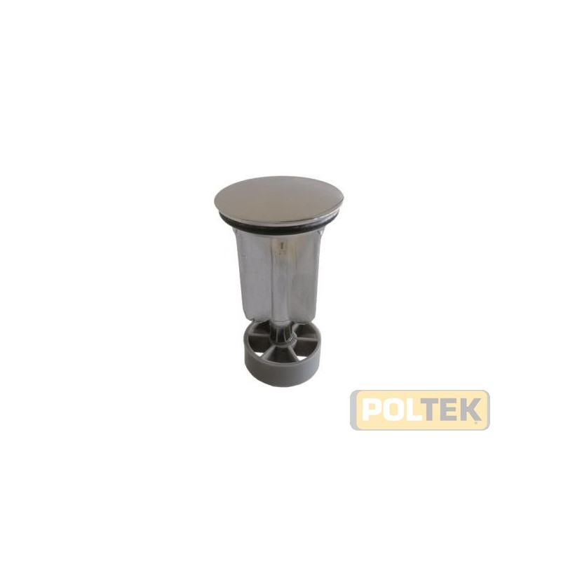 TAPPO OTTONE CROMATO PER SCARICHI AUTOM. 1" d. mm 37