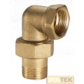 BOCCHETTONE OTTONE CURVO 1/2"