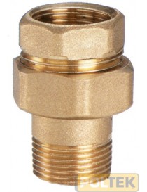 BOCCHETTONE OTTONE DIRITTO 3/4"