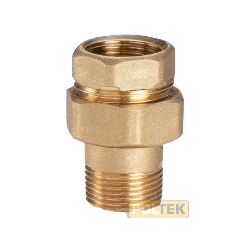 BOCCHETTONE OTTONE DIRITTO 3/4"