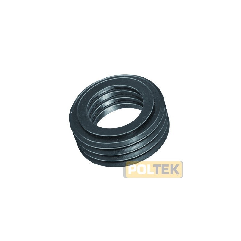 Ø 60 mm. - 40/44 mm. In gomma nera.