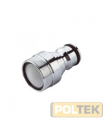 AERATORE CROMATO ADATTATORE RAPIDO LAVABO 24x1M