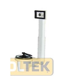 PILETTA PER LAVELLI INOX C/TROPPOPIENO 1"1/2 GRIGLIA d. 70