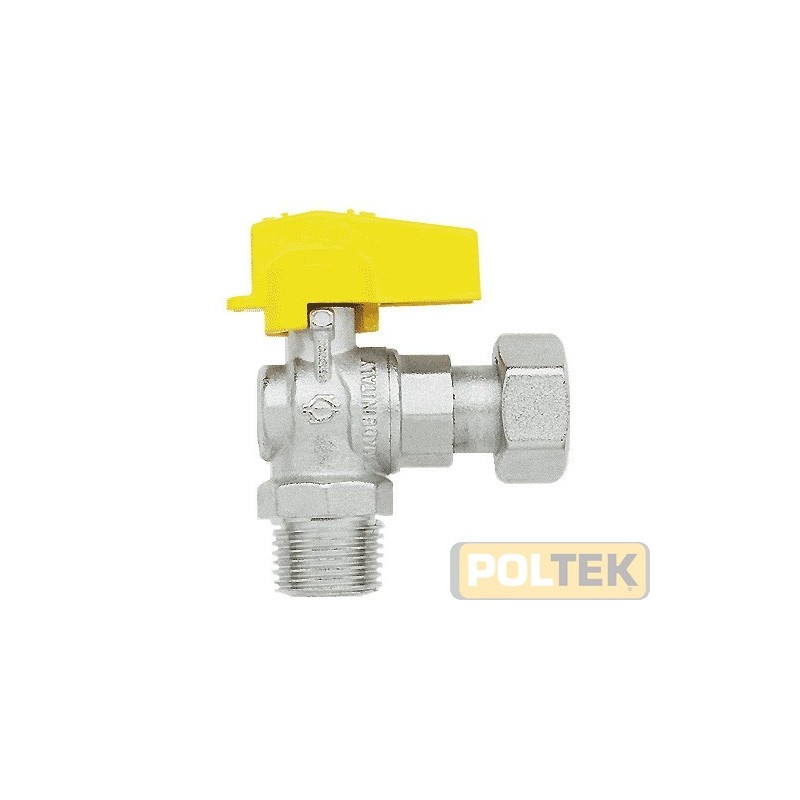 RUBINETTO A SFERA F.I.V. GAS C/DADO GIREVOLE 1/2" F