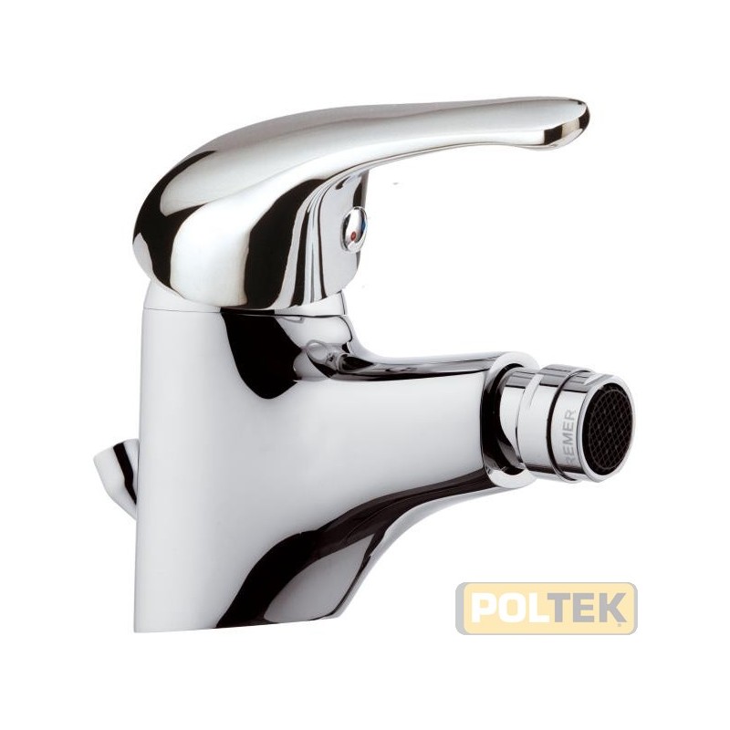 Miscelatore monocomando dotato di cartuccia a dischi ceramici d. mm.40, con aeratore direzionale.