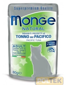 MONGE CAT BUSTA NATURAL pinne gialle gr.80