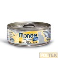 MONGE CAT SUPERPREMIUM NATURAL gr.80 tonno/petto pollo/mais