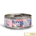MONGE CAT SUPERPREMIUM NATURAL gr.80 tonno/pollo/gamberetti