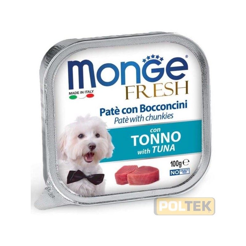 Delizioso paté con un cuore di prelibati bocconcini con tonno fresco selezionato per offrire ai nostri amici il benessere quoti