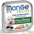 MONGE DOG FRESH gr.100 POLLE VERDURE