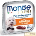 MONGE DOG FRESH gr.100 ANATRA