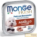 MONGE DOG FRESH gr.100 AGNELLO