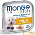 MONGE DOG FRESH gr.100 POLLO