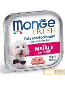 MONGE DOG FRESH gr.100 MAIALE