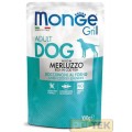 MONGE DOG GRILL BUSTE merluzzo gr.100