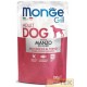 MONGE DOG GRILL BUSTE manzo gr.100