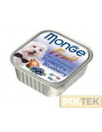 MONGE DOG FRESH FRUIT TACCHINO E MIRTILLI gr 100