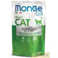 MONGE CAT BUSTA GRILL ADULT CONIGLIO gr 85