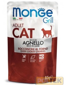 MONGE CAT BUSTA GRILL ADULT AGNELLO gr 85