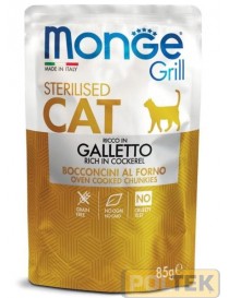 MONGE CAT BUSTA GRILL STER. GALLETTO gr 85