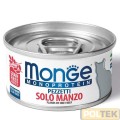 MONGE CAT MONOPROTEICO PEZZETTI gr. 80 MANZO