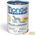 MONGE DOG FRUITS gr.400 pollo/ananas