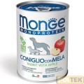 MONGE DOG FRUITS gr.400 coniglio/mela