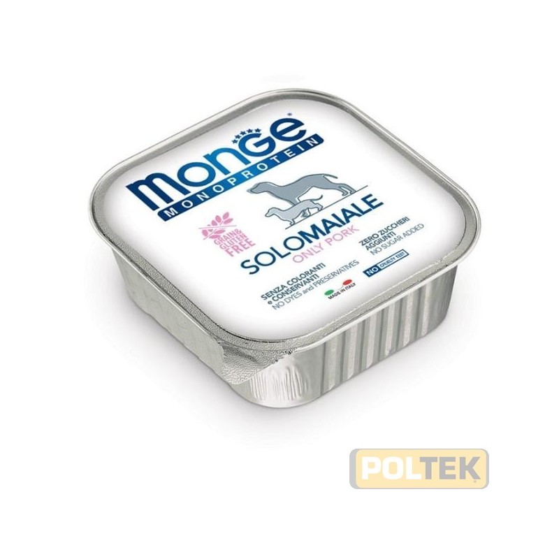 Pate´ *formulato con un’unica fonte proteica, il maiale selezionato di altissima qualita`. E` un prodotto 100% italiano e alt