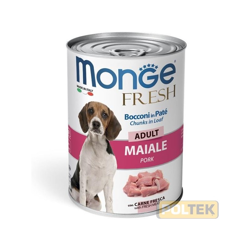MONGE DOG FRESH gr.400 MAIALE