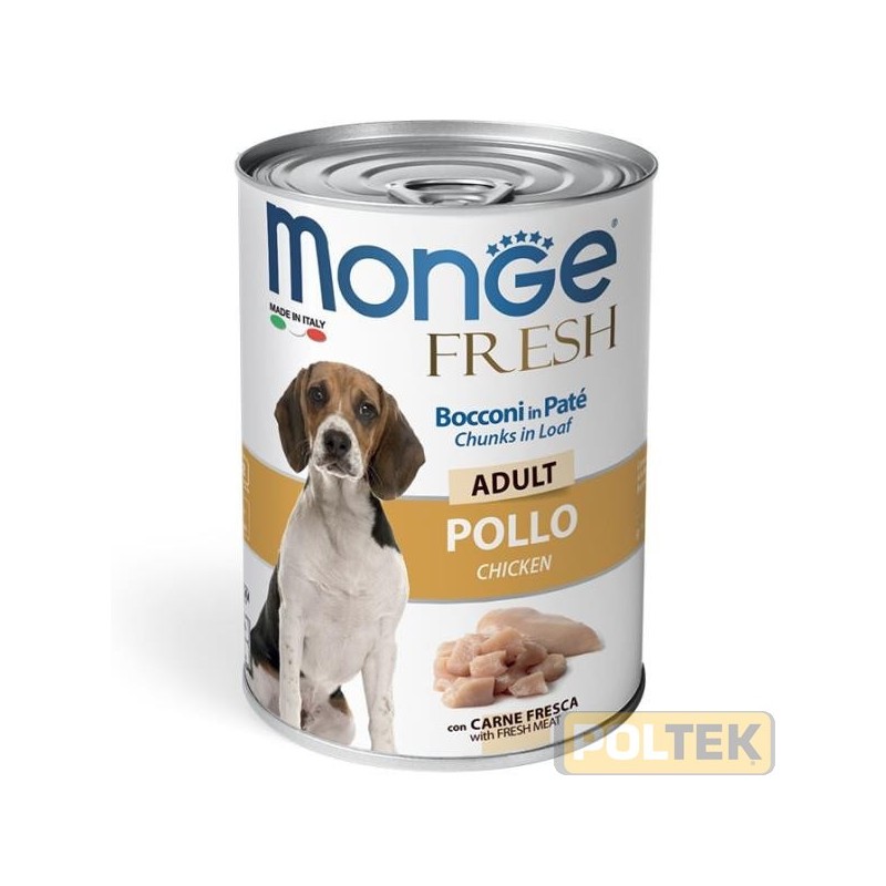 MONGE DOG FRESH gr.400 POLLO