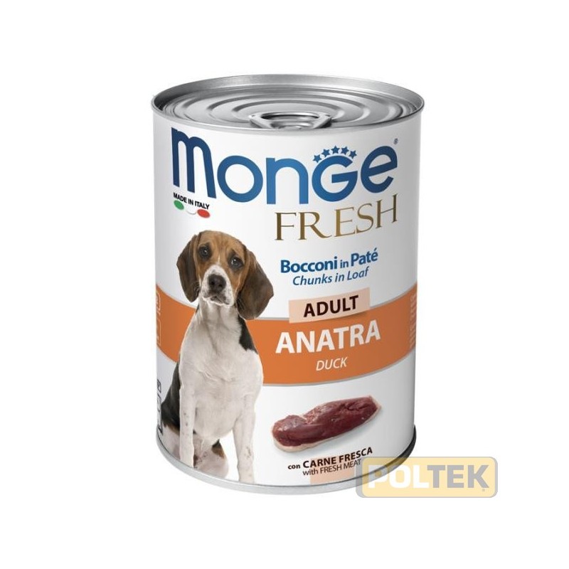 MONGE DOG FRESH gr.400 ANATRA