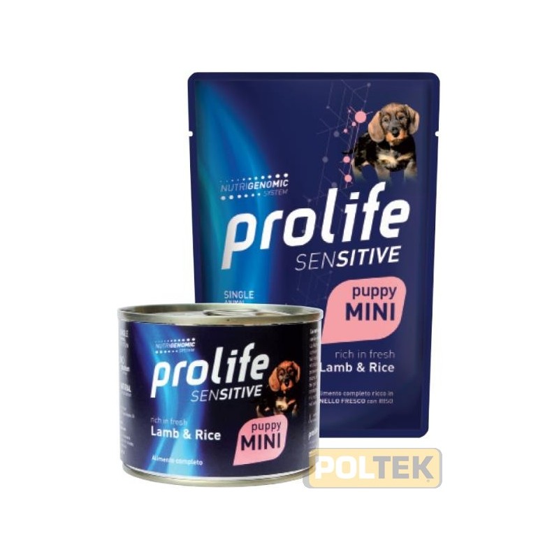 PROLIFE DOG WET BUSTA gr 100 GR PUPPY SENSITIVE LAMB & RICE