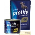 PROLIFE DOG WET BUSTA gr 100 SENSITIVE MINI RENNA & POTAT